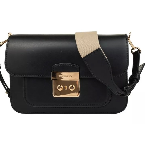 New MICHAEL Kors Sloan Editor Leather Shoulder Bag - Picture 5 of 10